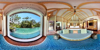 Ritz-Carlton Cliff Villa with Private Pool (three bedroom) - Bedroom