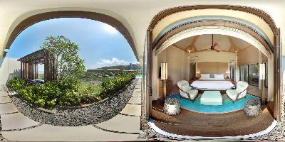 Sky Villa with Private Pool (two bedroom) - Bedroom